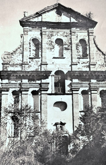 Madonna del Piano prima del restauro